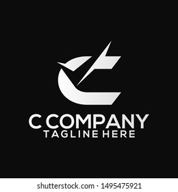 Abstract Letter C Logo Template Vector. Business Logo Concept