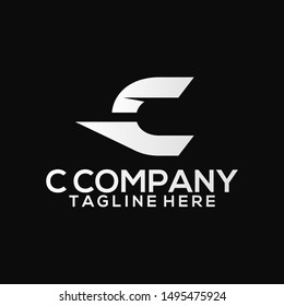 Abstract Letter C Logo Template Vector. Business Logo Concept