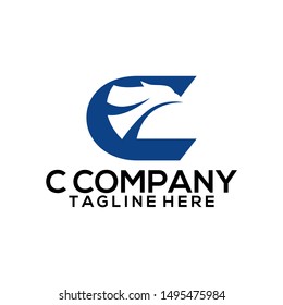 Abstract Letter C Logo Template Vector. Business Logo Concept