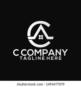 Abstract Letter C Logo Template Vector. Business Logo Concept