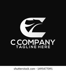 Abstract Letter C Logo Template Vector. Business Logo Concept