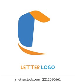 Abstrakter Buchstabe C Logo Vorlage Vektorgrafik Design. 