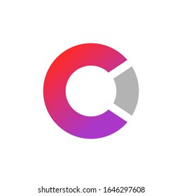 abstract letter c logo vector
