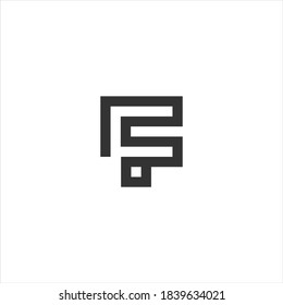 Abstract letter C vector logotype. Line hexagon creative simple logo design template. Universal geometric symbol font icon.