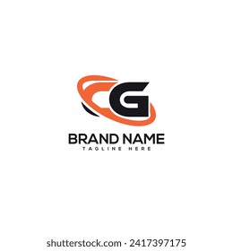 Abstract letter CG GC company Logo Design vector. Initials Business logo.