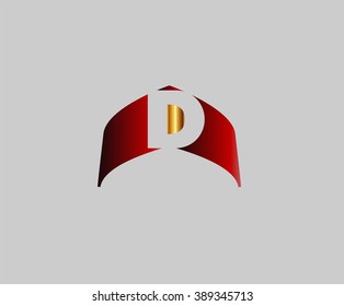 Abstract Letter d Icon
