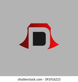 Abstract Letter d Icon
