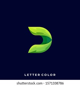 Abstract Letter d Illustration Vector Design template. Suitable for Creative Industry, Multimedia, entertainment, Educations, Shop, and any related business
