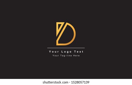 Abstract letter D logo design. Creative,Premium Minimal emblem design template. Graphic Alphabet Symbol for Corporate
Business Identity. Initial DD vector element