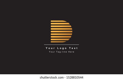 Abstract letter D logo design. Creative,Premium Minimal emblem design template. Graphic Alphabet Symbol for Corporate
Business Identity. Initial DD vector element