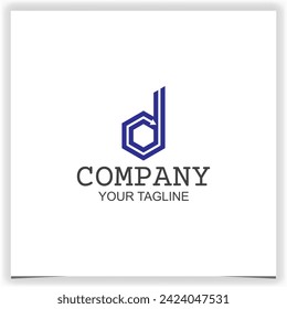 abstract letter d logo design modern d logotype symbol for delivery fast symbol design