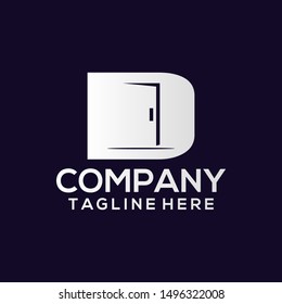 Abstract Letter D Logo Template Vector. Alphabet Logo Concept