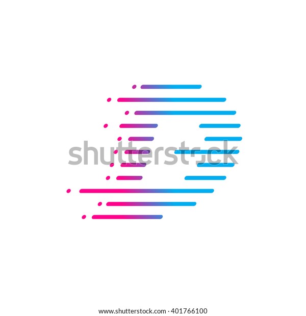Abstract letter D logo,fast\
speed,\
moving,delivery,Digital