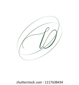 Abstract letter D logotype. Modern logo idea sign. Universal emblem vector icon.