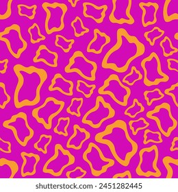 Letra Abstractas D Vector sin costura patrón