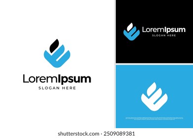 Plantilla Abstractas del diseño del Vector del logotipo del negocio de la letra E