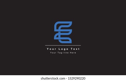 Abstract letter E logo design. Creative,Premium Minimal emblem design template. Graphic Alphabet Symbol for Corporate
Business Identity. Initial EE vector element