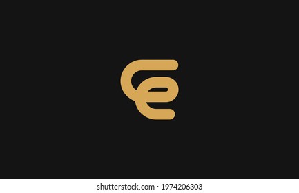 Abstract letter E logo design. Creative,Premium Minimal emblem design template. Graphic Alphabet Symbol for Corporate
Business Identity. Initial EE vector element
