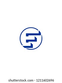 Abstract Letter E Logo Template