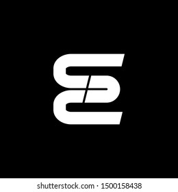 Abstract Letter E Logo Template Vector. Alphabet Logo Concept