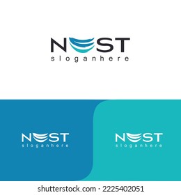 Abstract Letter E Nest Logo for business and finance logo design inspiration