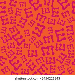 Abstract Letter E Vector Seamless Pattern