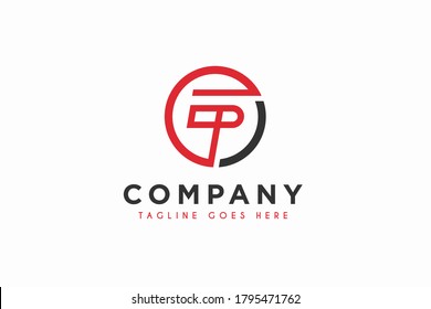 Abstract letter EP logo design template. Colorful creative sign. Universal vector icon. Modern logotype symbol
