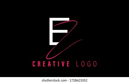 Abstract letter EZ logo. This logo icon incorporate with abstract shape in the creative way.
