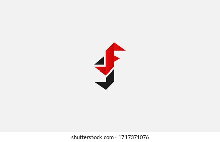 Abstract letter F logo design. Creative,Premium Minimal emblem design template. Graphic Alphabet Symbol for Corporate Business Identity. Initial FF vector element