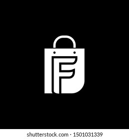 Abstract Letter F Logo Template Vector. Alphabet Logo Concept