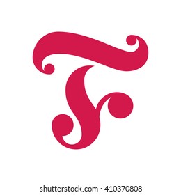 Abstract letter F logo template. Letter F logo. Letter F icon