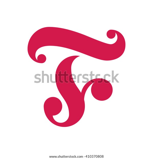 Abstract Letter F Logo Template Letter Stock Vector Royalty Free 410370808 Shutterstock