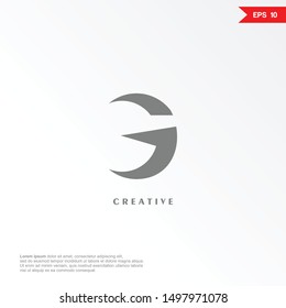 Abstract letter G arrow logo and icon  design template. Colorful creative sign. Universal vector icon. Modern logotype symbol