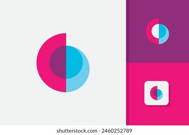 abstract letter g global circle logo design vector template