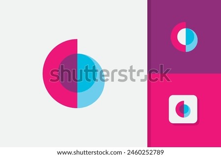 abstract letter g global circle logo design vector template