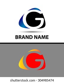 Abstract Letter g Icon
