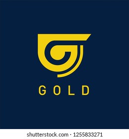 Abstract letter G logo design template. Modern, dynamic, unique icon, element for your graphic