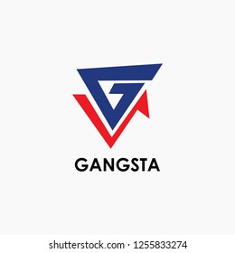 Abstract letter G logo design template. Modern, dynamic, unique icon, element for your graphic