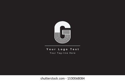 Diseño del logo de la letra abstracta G. Plantilla de diseño de emblema Mínimo Creativo,Premium. Símbolo alfabético gráfico para la empresa
Identidad empresarial. Elemento vectorial GG inicial