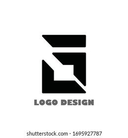 diseño del logotipo de letras abstractas g