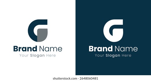 Abstract letter G logo design for your business identity and brand recognition