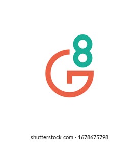 Abstract letter G logo icon for corporate identity.