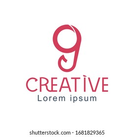 Abstract letter G logo icon for corporate identity.