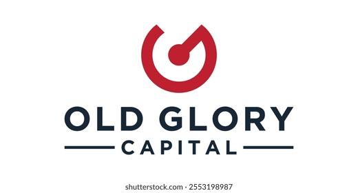 Abstract letter G logo and points 