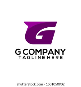 Abstract Letter G Logo Template Vector. Alphabet Logo Concept