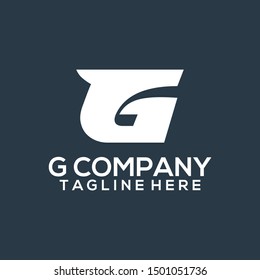 Abstract Letter G Logo Template Vector. Alphabet Logo Concept