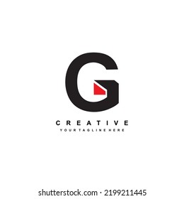 Abstract Letter G Logo. Letter G Logo Template Design. Letter G Icon. Suitable For Company Logos, Business Logos, Sports Logos, Technology, Product Marketing, Etc.