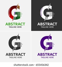 Abstract Letter G Logo Template