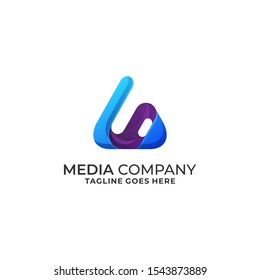 Abstract Letter G With Triangle Illustration Vector Design Template. Suitable for Creative Industry, Multimedia, entertainment, Educations, Shop, and any related business