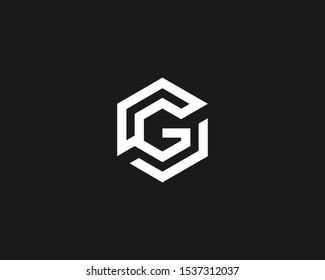 Abstract Letter G Vector Logo Icon Stock Vector (Royalty Free ...
